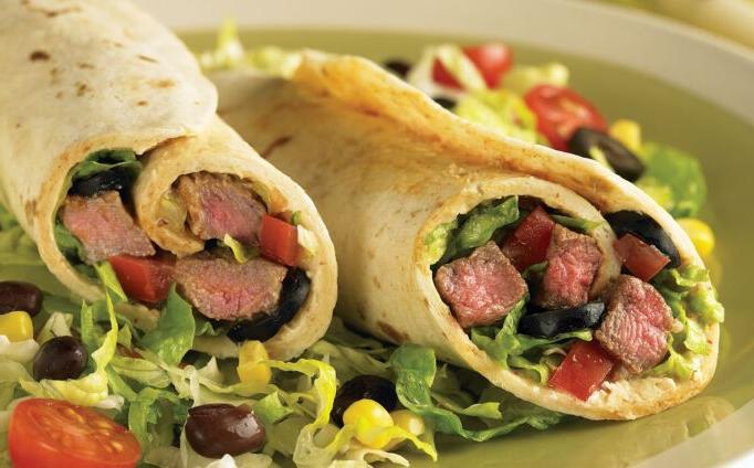 Beef Taco Wrap